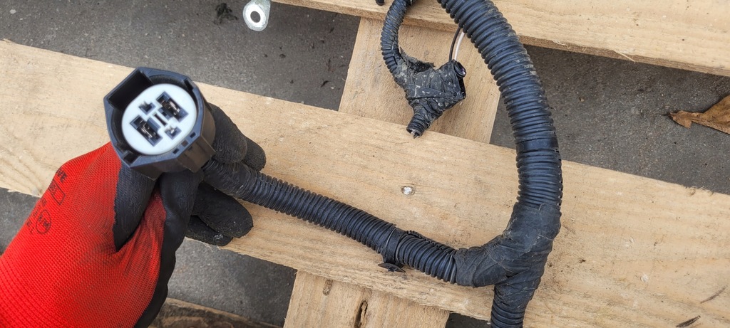 фото №10, Jeep wrangler jk електропроводка джгут поперечина колодка штекер перед