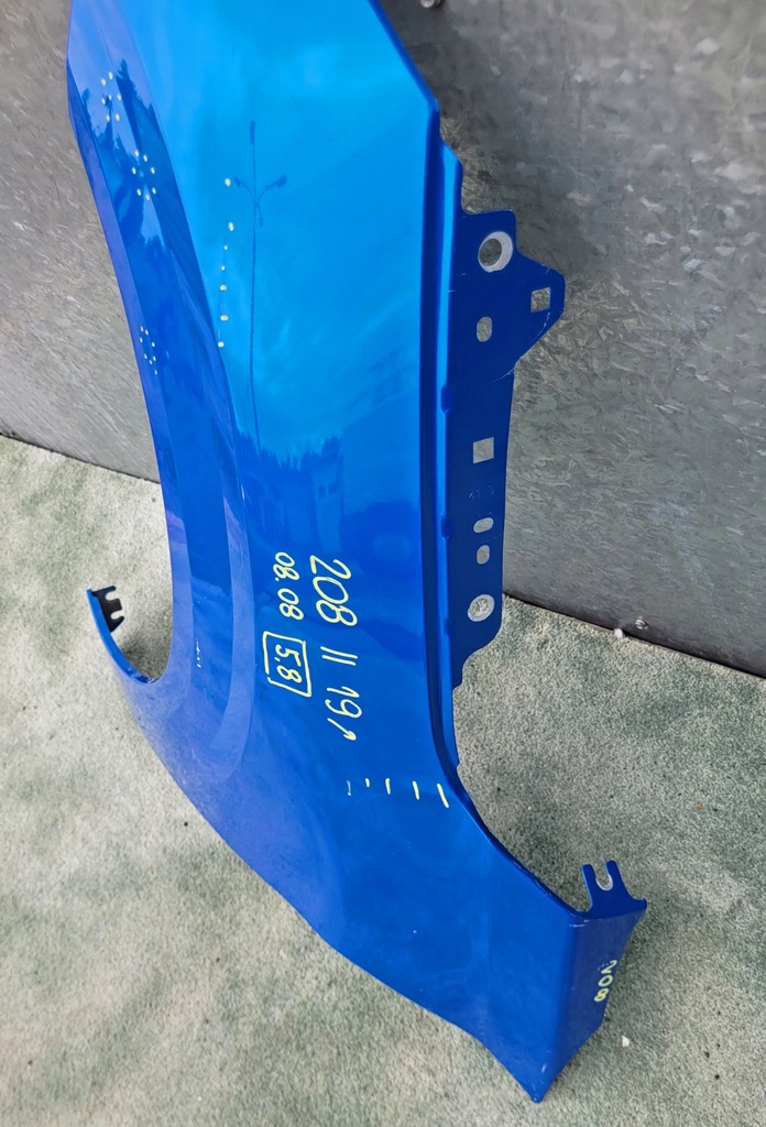 фото №7, Крила передній правий перед peugeot 208 ii 2019-