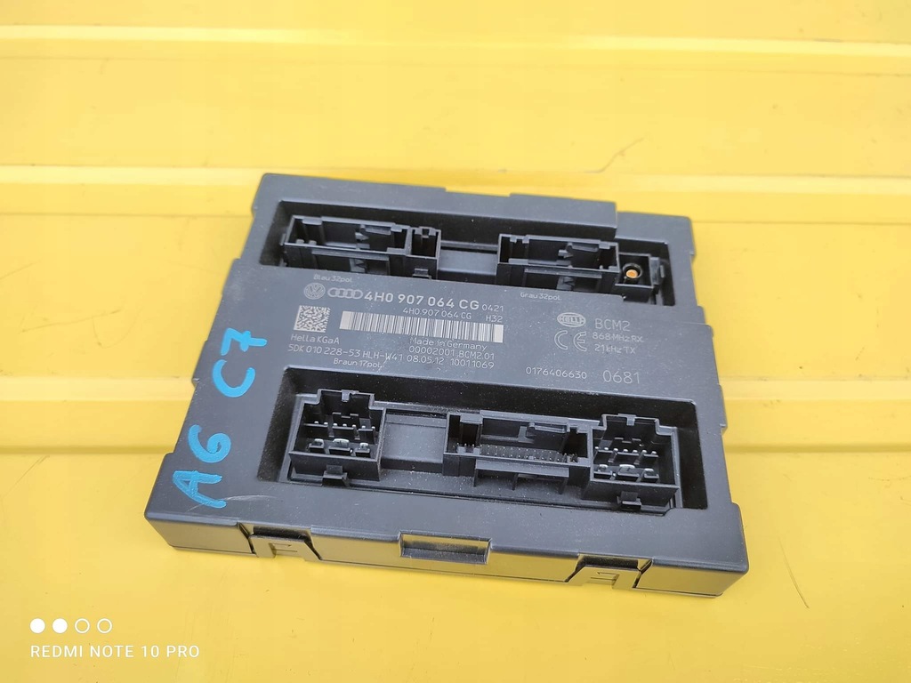 фото №1, Audi a6 c7 модуль комфорту 4h0907064cg