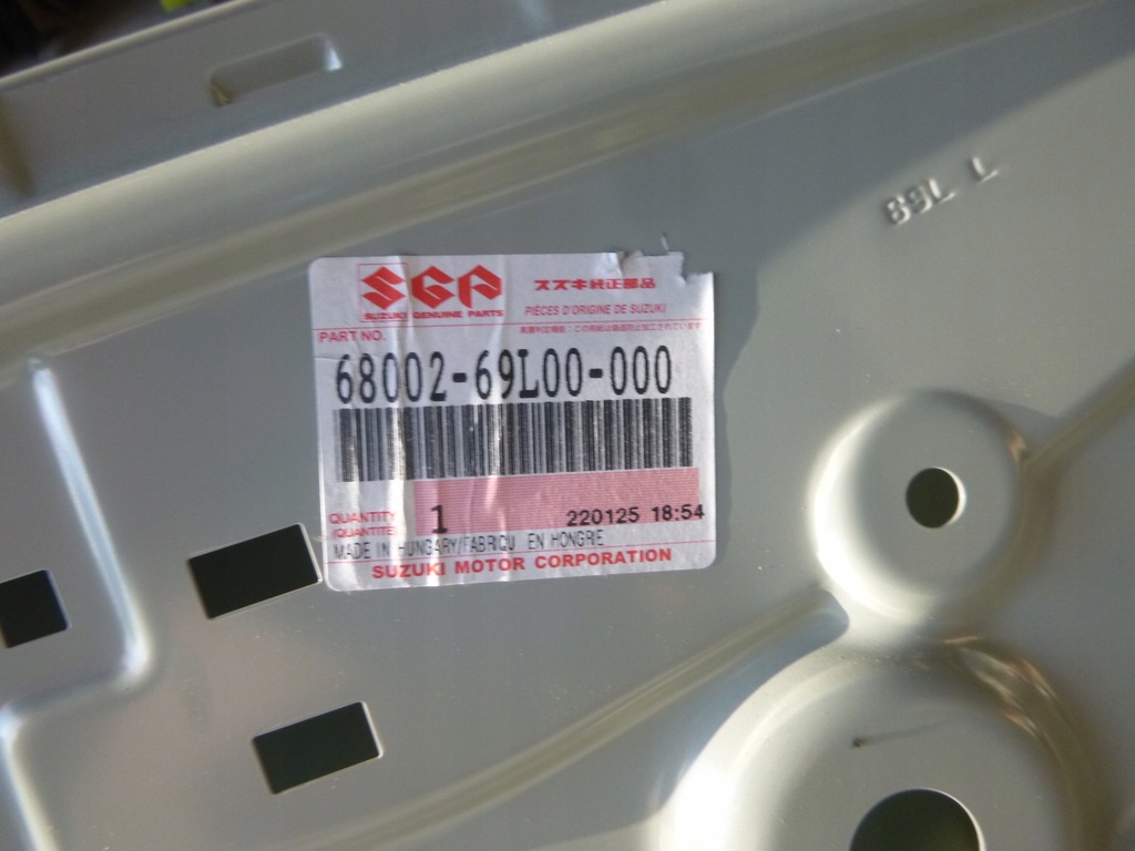 фото №11, Дверь левая suzuki swift v mk5 3-дверной nowe оригинальные 6800269l00000