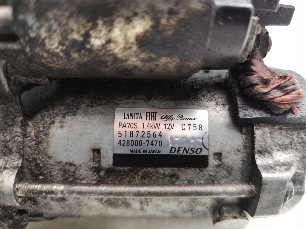 фото №7, Alfa romeo mito стартер 0.9 twinair бензин 77kw 105 hp 51872564 2014