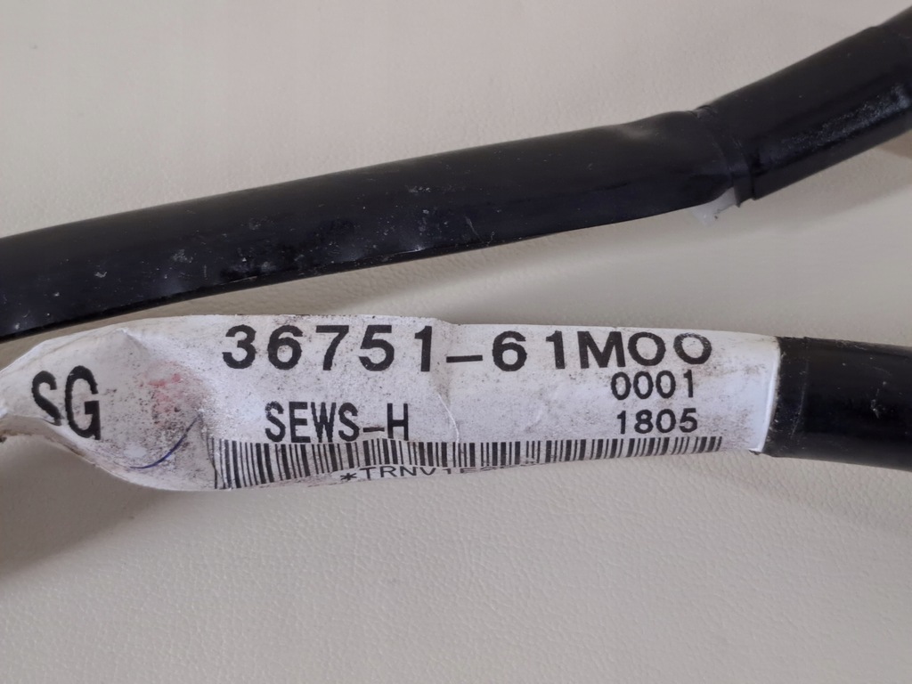 фото №9, Suzuki sx4 s-cross 18r lift 1.4t жгут электропроводка дверь правая задняя