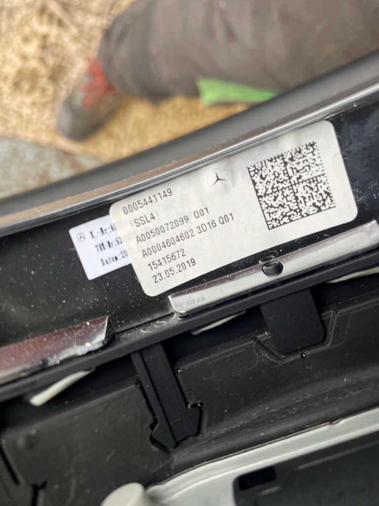 фото №5, Mercedes w177 w253 w118 воздуховод мультифункция кожа лепестки переключения a0004604602