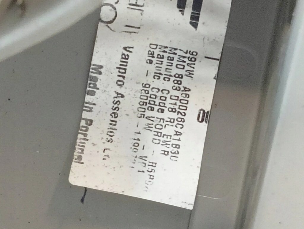 Vw sharan mk1 95-10 сидіння заднє сидіння правий задня задній Київ