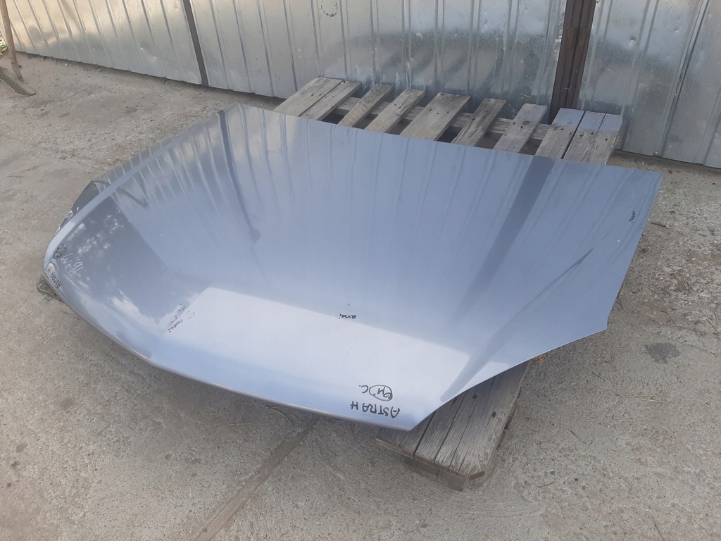 фото №8, Капот крышка opel astra h iii оригинал лак цвет z163