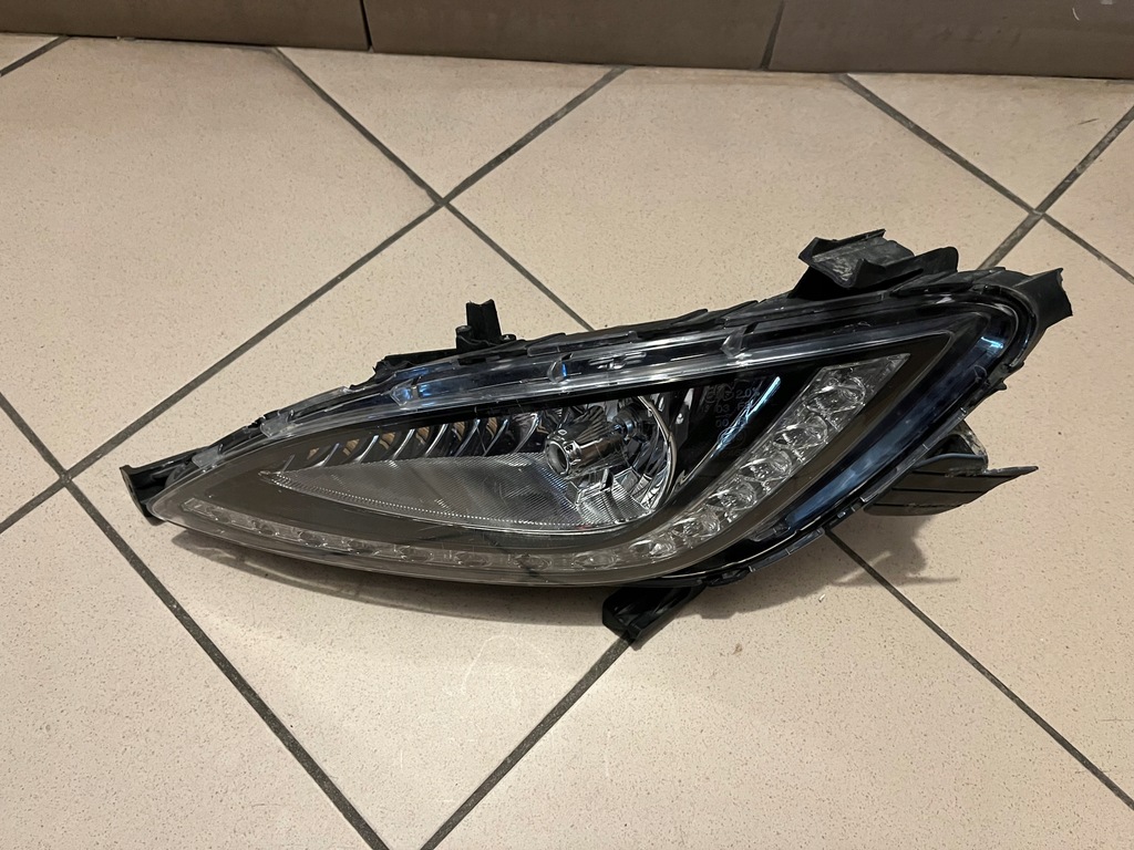 фото №10, Hyundai i20 i-20 lift лампа противотуманная фара левый