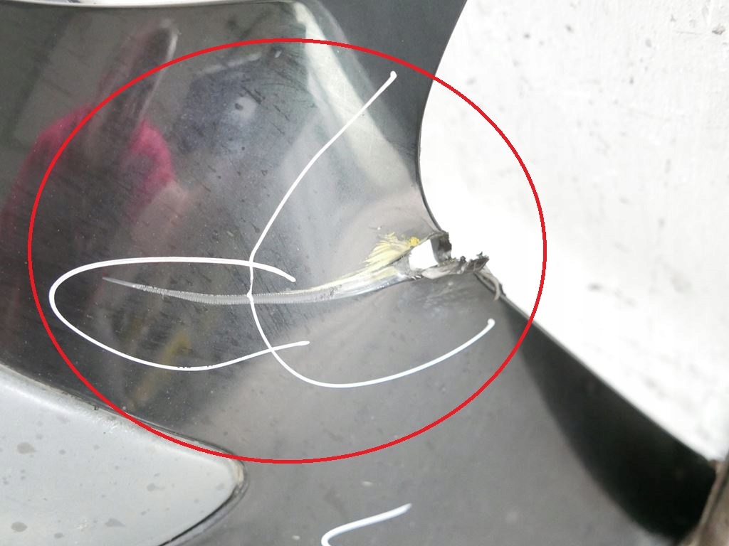 Бампер задняя задний renault laguna ii phi nv676 01- Доставка