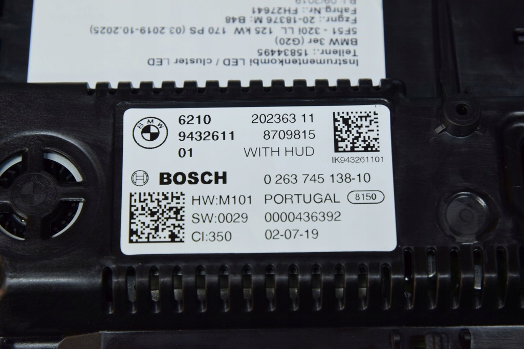 фото №10, Лічильник прилади bmw 3 g20 g21 live high 9432611