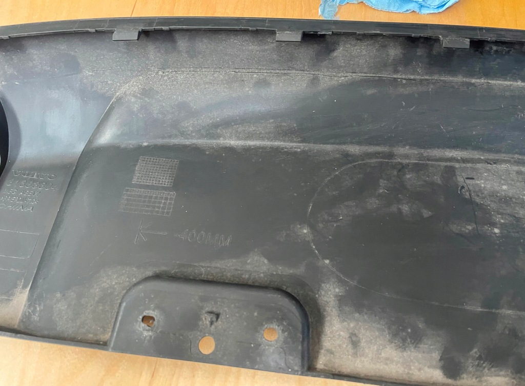 фото №12, Дифузор бампера заднього спойлер volvo s90l