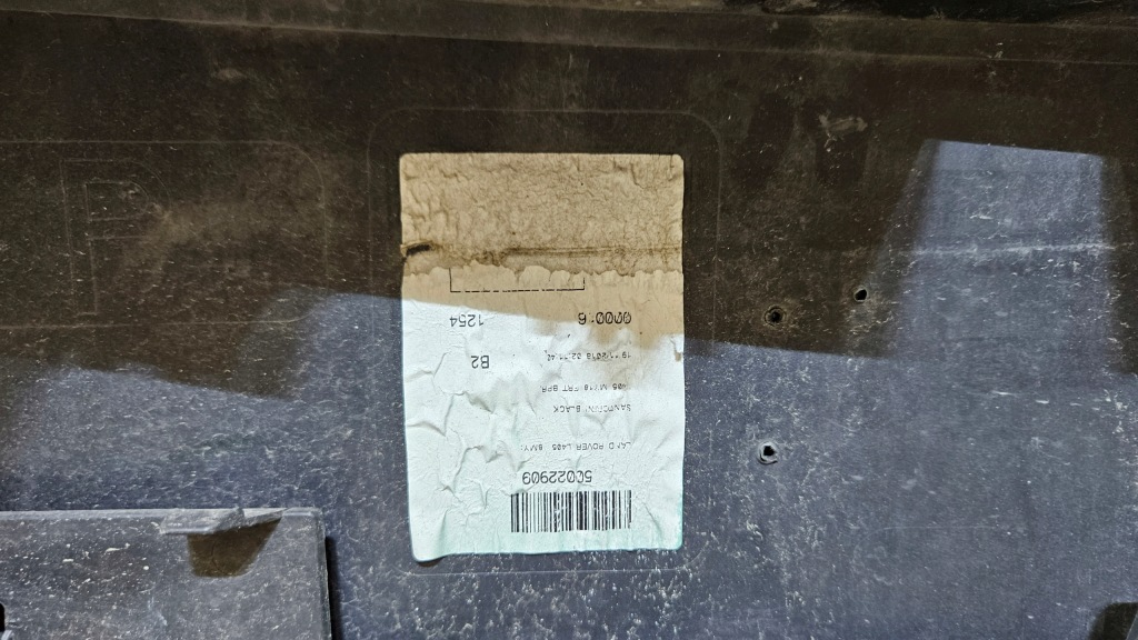 Бампер перед range rover vogue l405 autobiography Оригинал