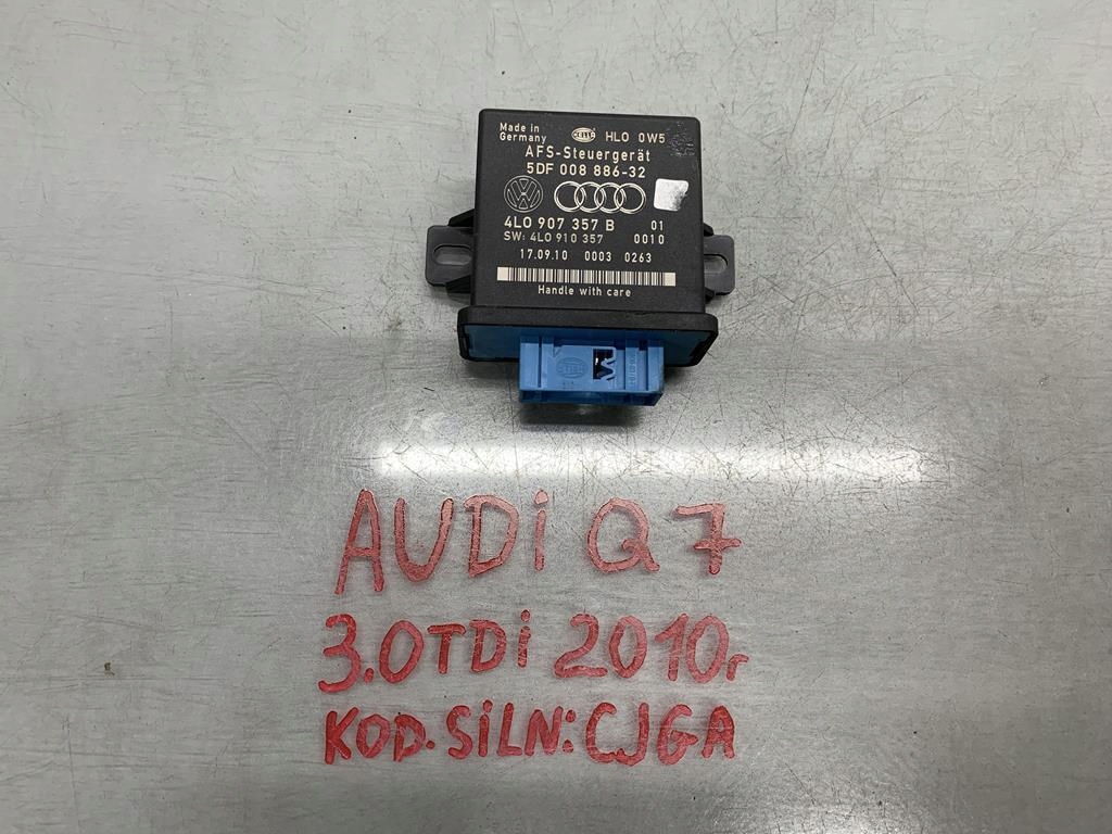 фото №1, Audi a6 c6 q7 4l модуль блок керування світла ксенон 4l0907357b europa