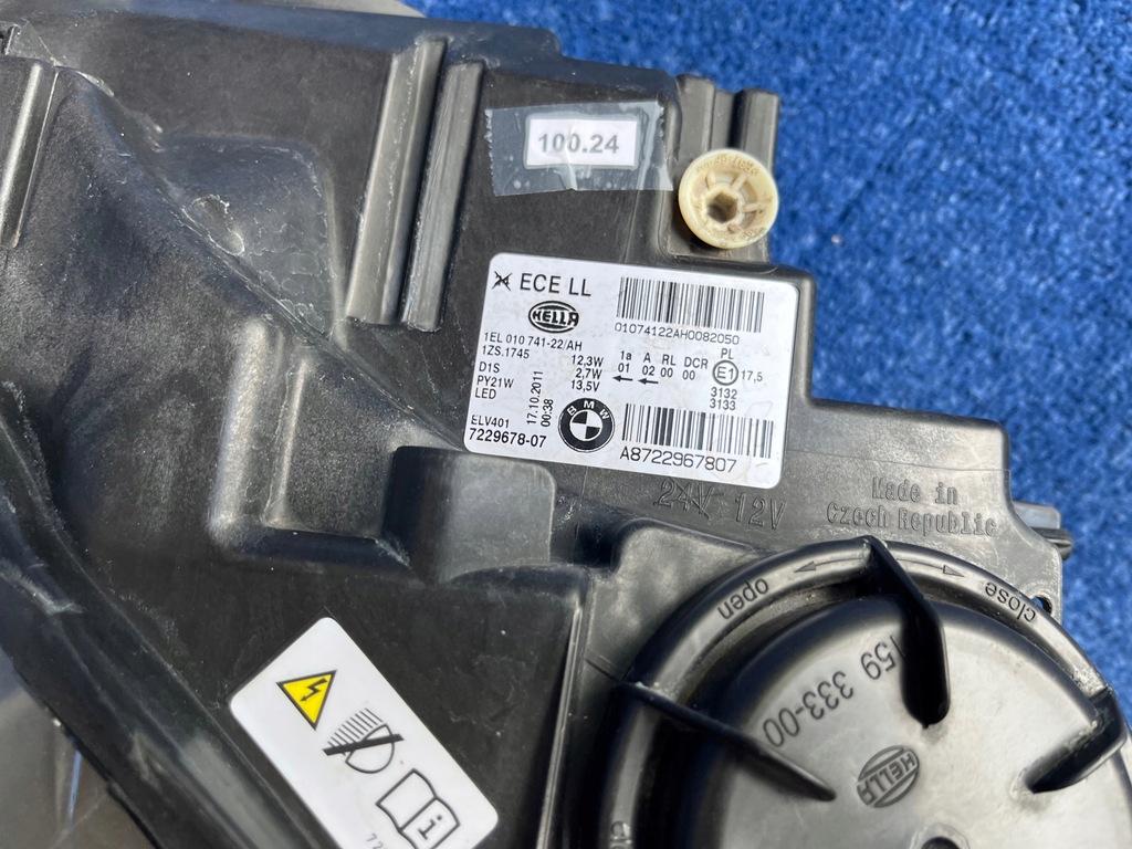 фото №15, Bmw 1 f20 2011-2015 bi-xenon лівий правий ні поворотний 7229677 7229678