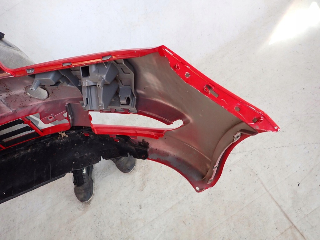 фото №12, Skoda fabia ii lift 10-14 бампер перед передний 5j0807221d