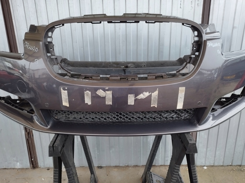 фото №7, Бампер перед pdc датчики jaguar xf x250 lata 2008-2011 цвет lmn