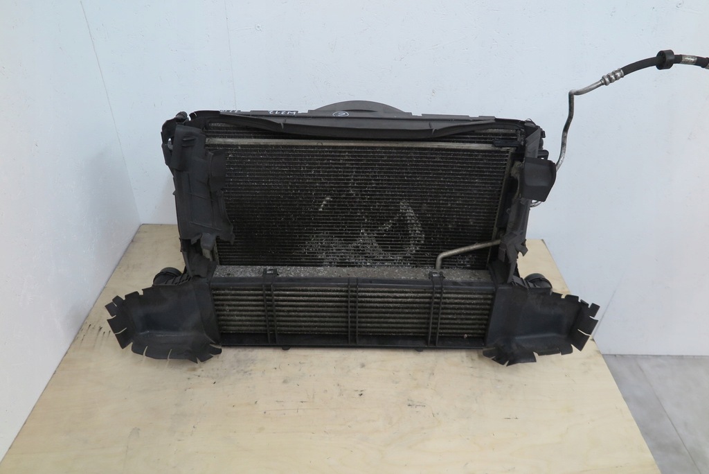 фото №1, Радіатор вентилятор комплект mercedes w212 2.2 cdi