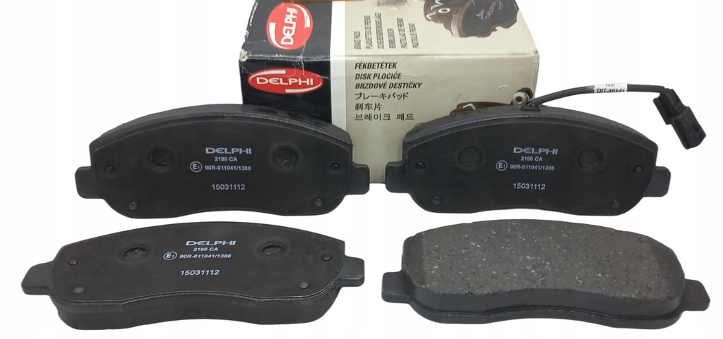 фото №1, Тормозные колодки osi перед nissan interstar nv400 opel movano b renault master iii