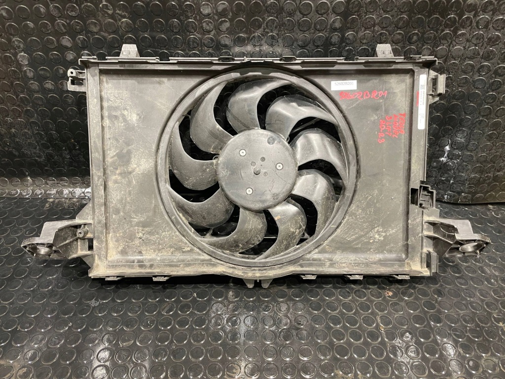 фото №1, Tesla model 3 lift 20-23 вентилятор радиатора