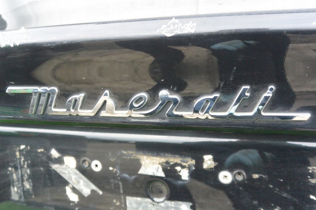 фото №12, Maserati quattroporte vi крышка багажника багажника nero 13-