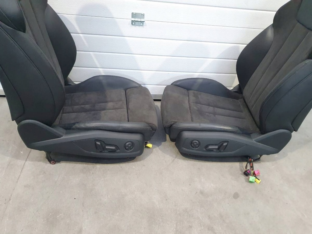 Салон сидіння заднє сидіння обшивки комплект шкіра alcantara audi a5 f5 8w eu Оригінал