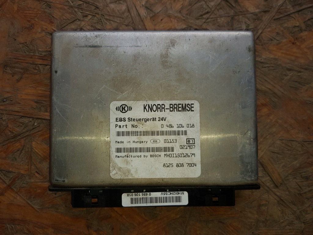 фото №1, Блок управления ebs man tga 81258087004