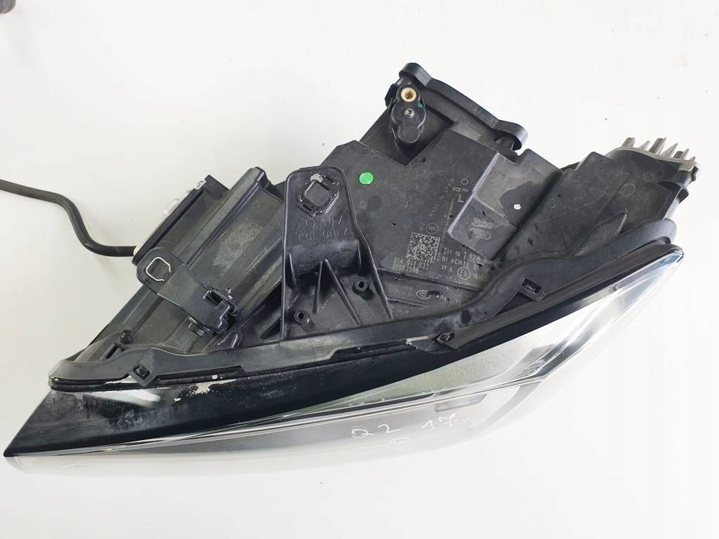 фото №10, Audi q2 s-line 17r лампа левый перед full led с модулями комплектная europa