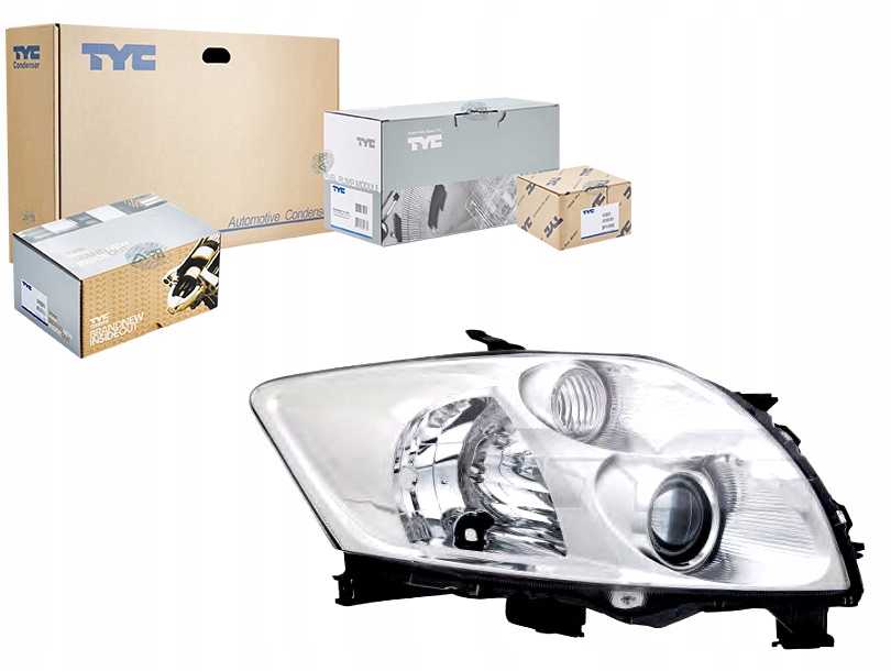 фото №10, Фара лампа правый toyota auris e15 07-10 tyc