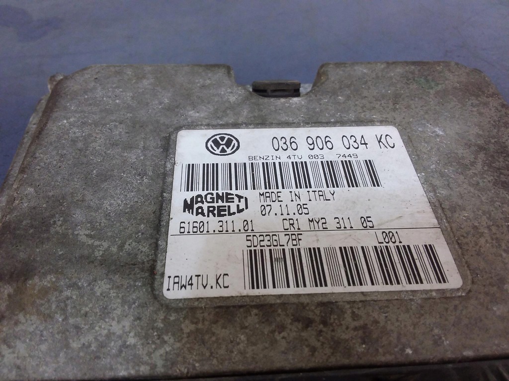 фото №4, Seat ibiza iii 1.4 бортовой компьютер блок управления двигателя