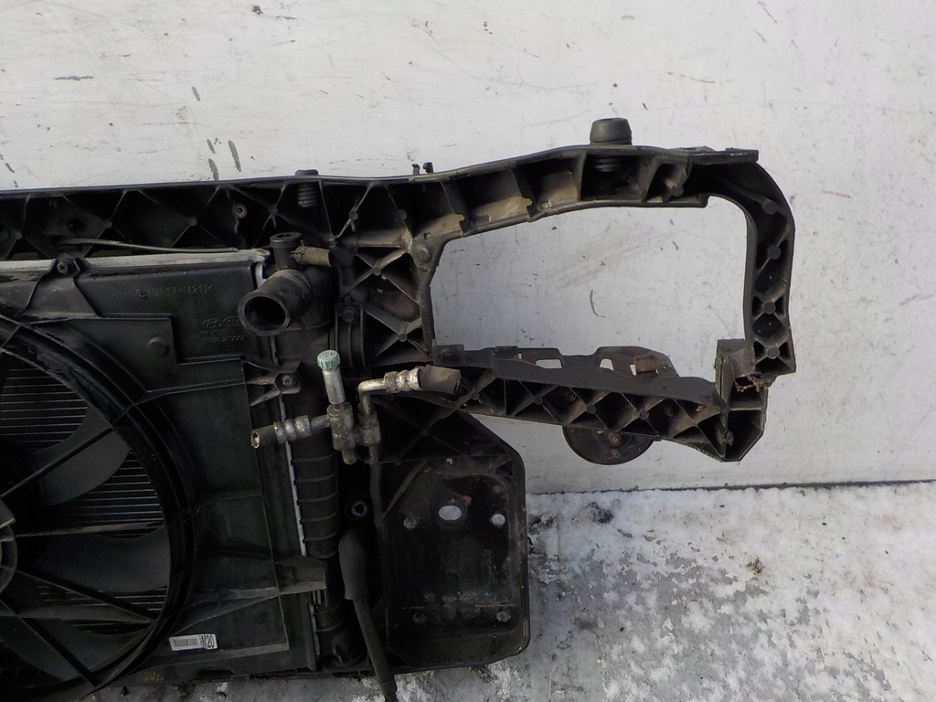 фото №7, 159 hyundai tucson 2.0 crdi pas передний радиатор