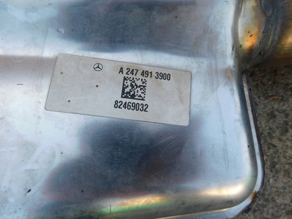 Mercedes glb 3254 dpf гаситель катализатор kompletny система выпускной oem в Украине