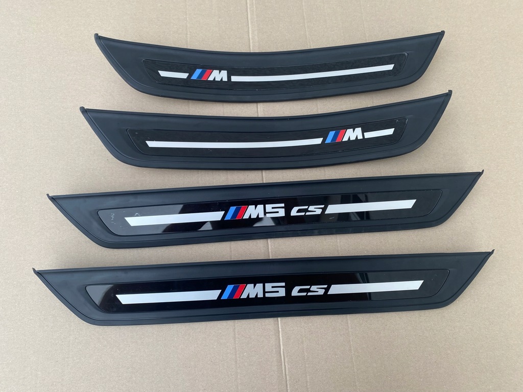 фото №1, Молдинг защита dekor порог m5 f90 cs m-power комплект накладки пороговые