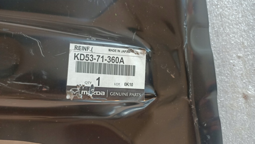 фото №7, Блок двигателя средний усилитель стойка рама левый mazda cx- 5 i 2013-2016