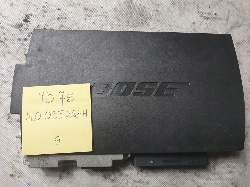фото №1, Audi q7 4l усилитель bose 4l0035223h