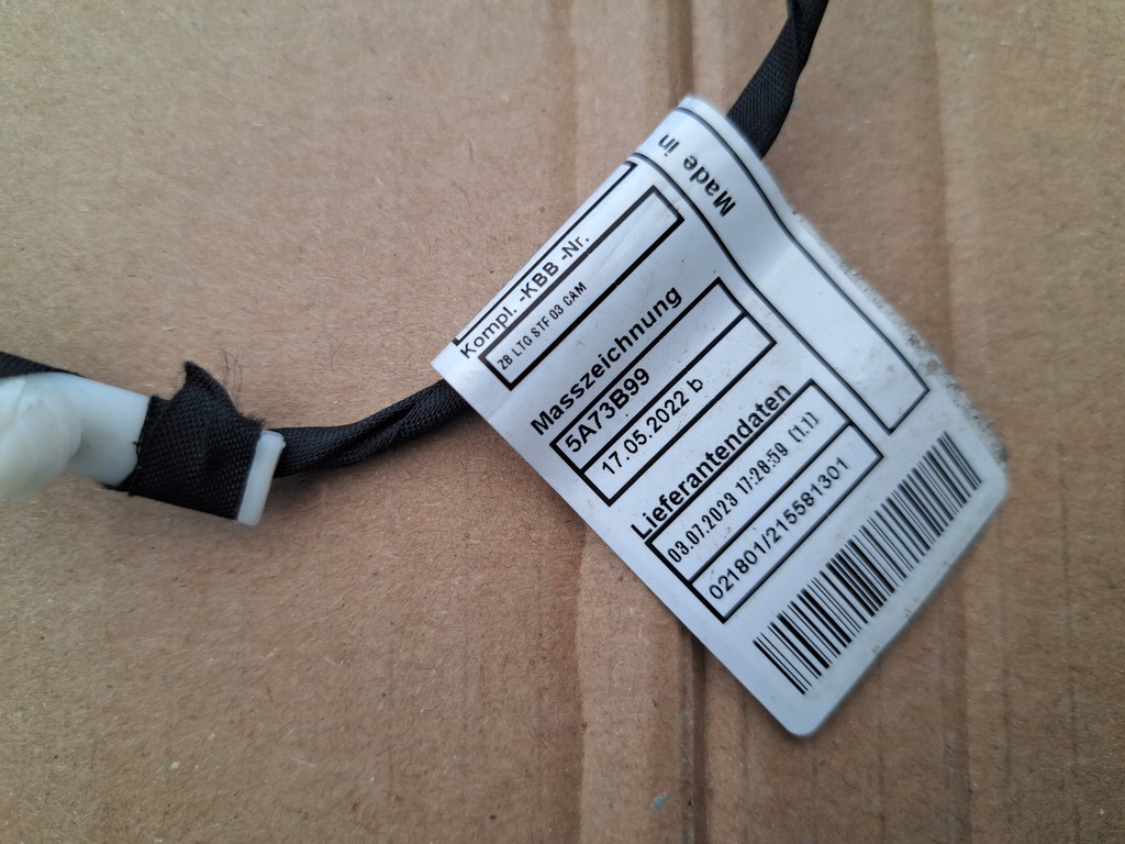 фото №8, Електропроводка джгут pdc бампер передній bmw x1 u11