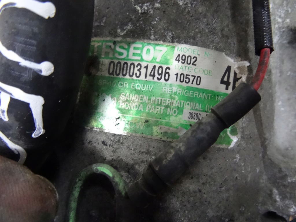 фото №7, Honda civic viii ufo 2.2d 05' ang компресор кондиціонера шланг