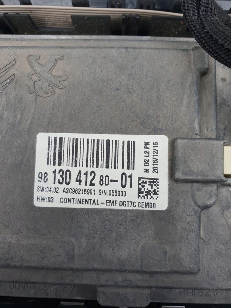 фото №7, Citroen jumpy iii 16- радио навигация 9813041280