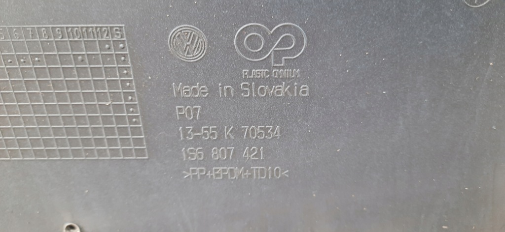 фото №12, Бампер задня vw up 11-