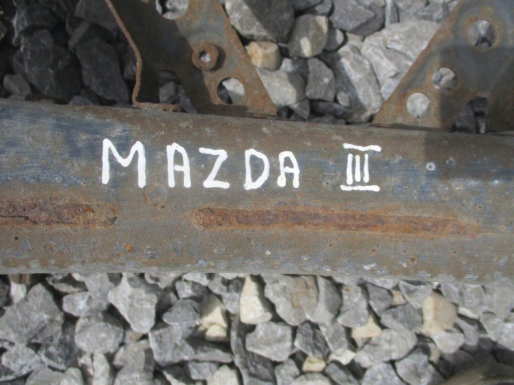 фото №5, Балка підвіска задня oś підрамник mazda 3 bm iii hb