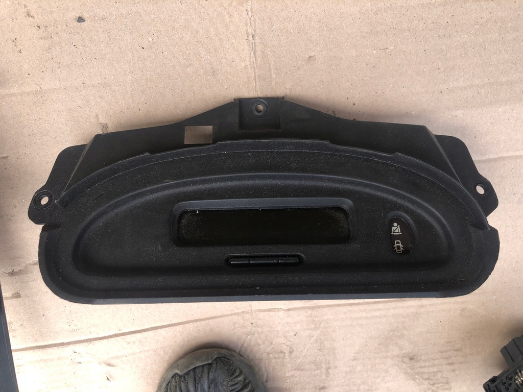 фото №1, Дисплей панель renault megane часы