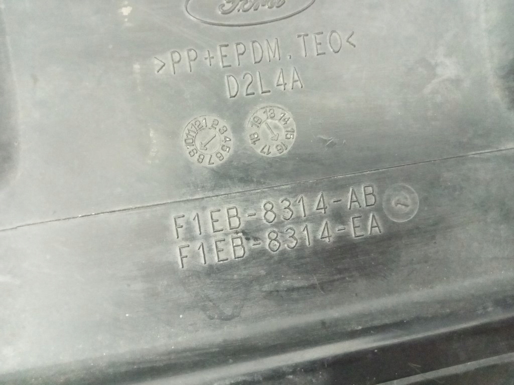 фото №8, Ford focus mk3 lift - дефлектор радіатора повітропровід f1eb-8314-ab