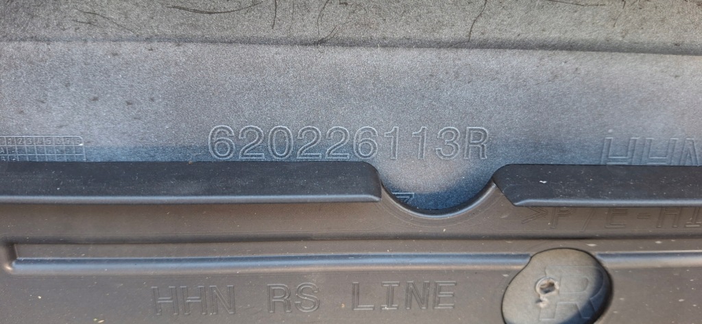 фото №13, Renault austral rs-line бампер перед передній решітка плита 620226113r