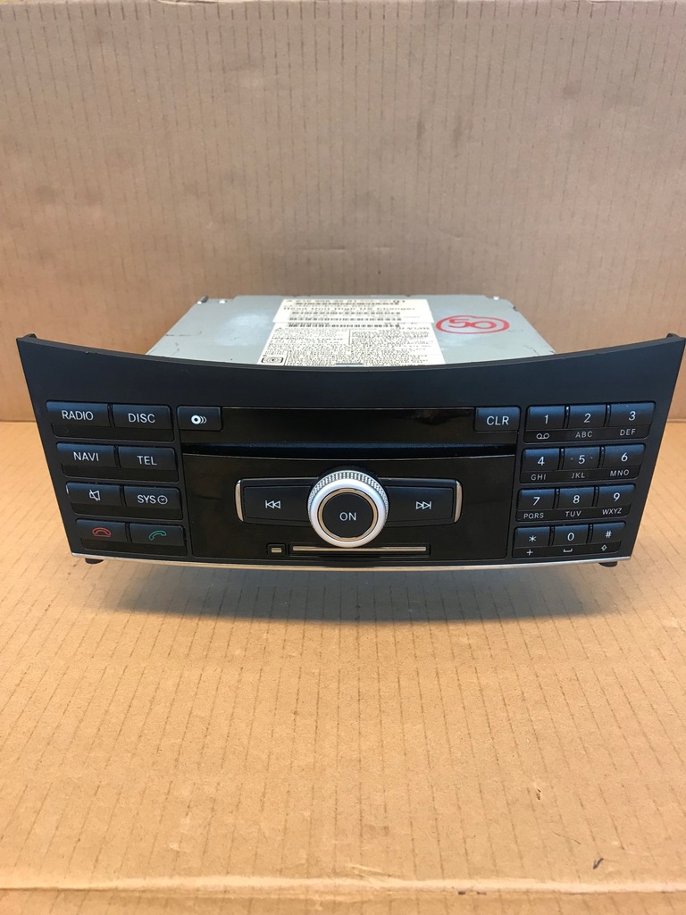 фото №1, Mercedes e w212 63 amg радио навигация a2129063201