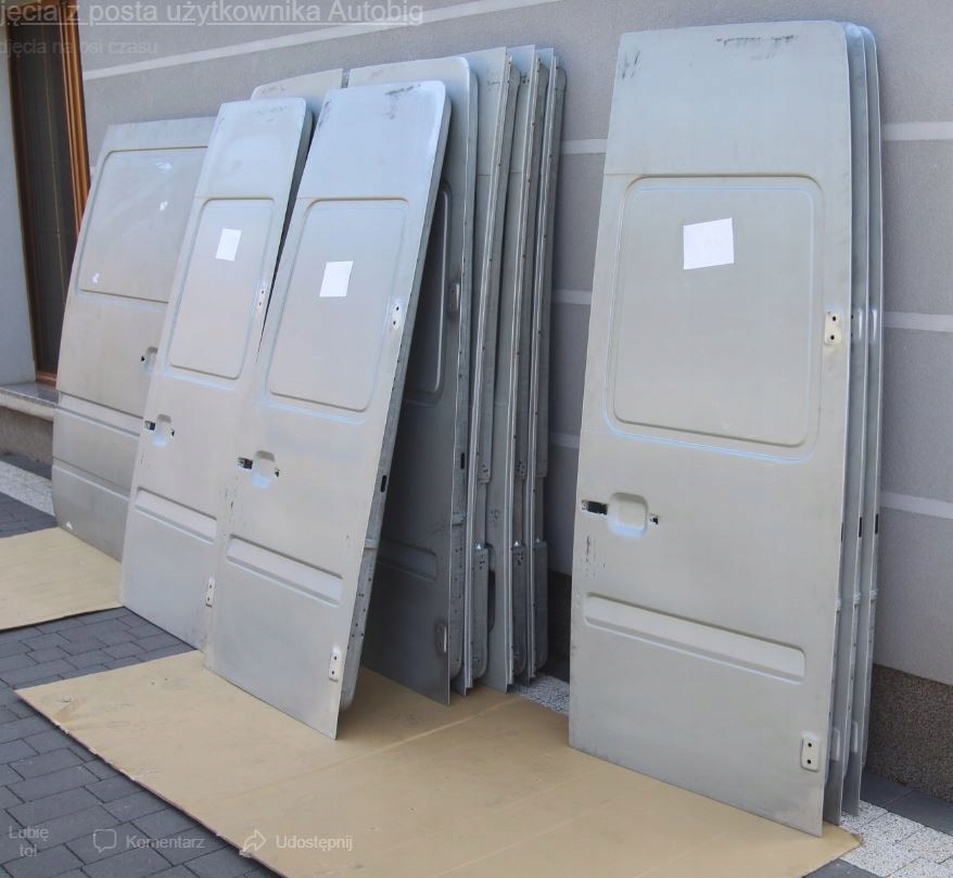 фото №12, Двері задня високий le sprinter vw lt 95-06 комплект