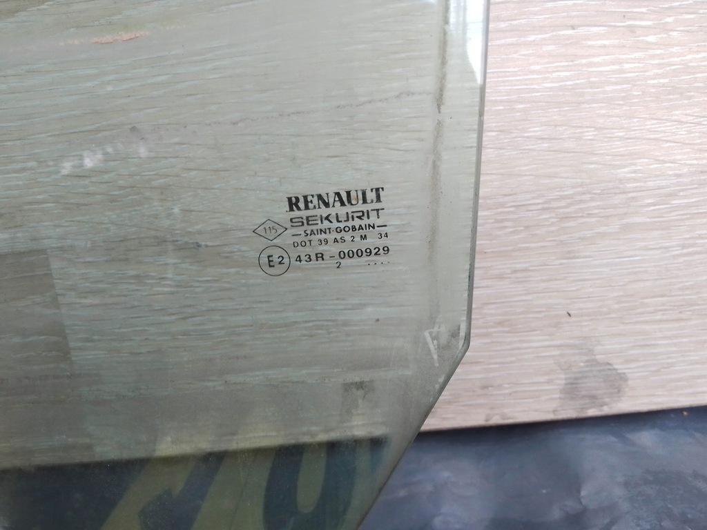 фото №2, Стекло боковая левая передняя левый перед renault espace iv