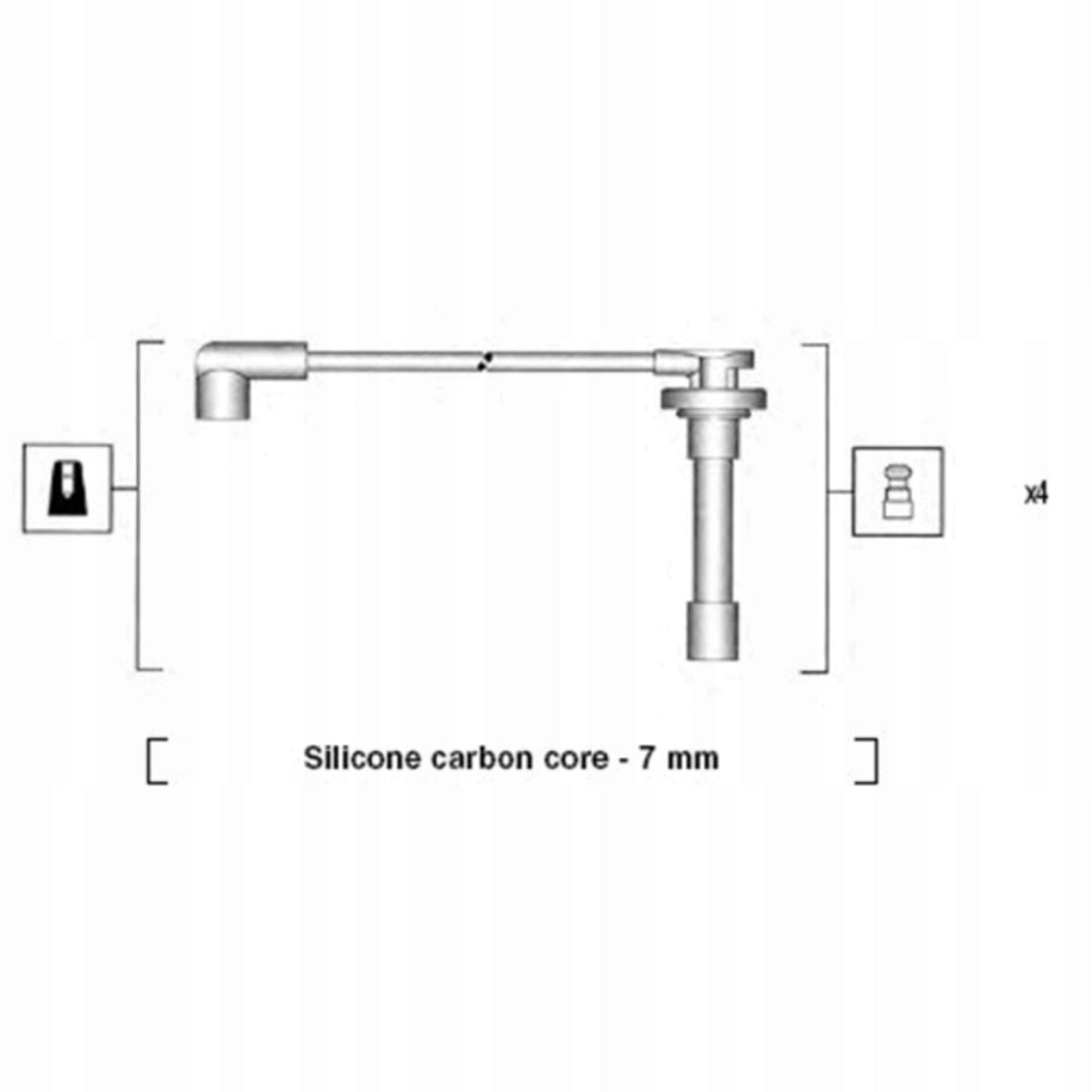 фото №1, Набор трубопровод зажигания magneti marelli 941315010888