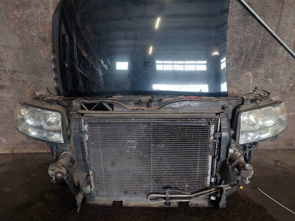 фото №11, Kompletny перед капот бампер лампы pas крылья audi a4 b6 eu ly9b