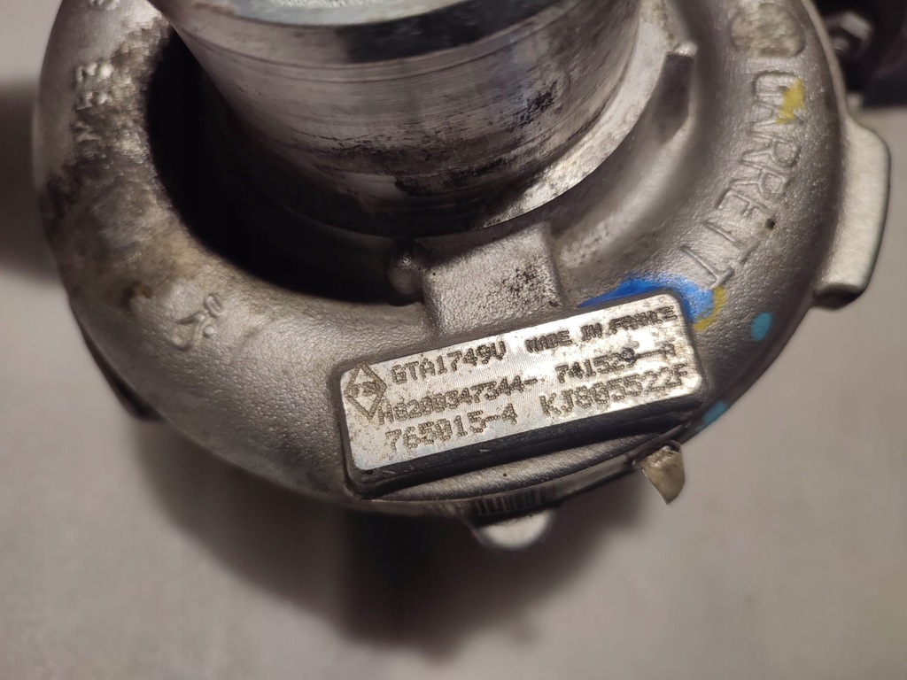 фото №6, Турбонагнітач турбіна opel corsa d 1.3 cdti 75km 54351014874