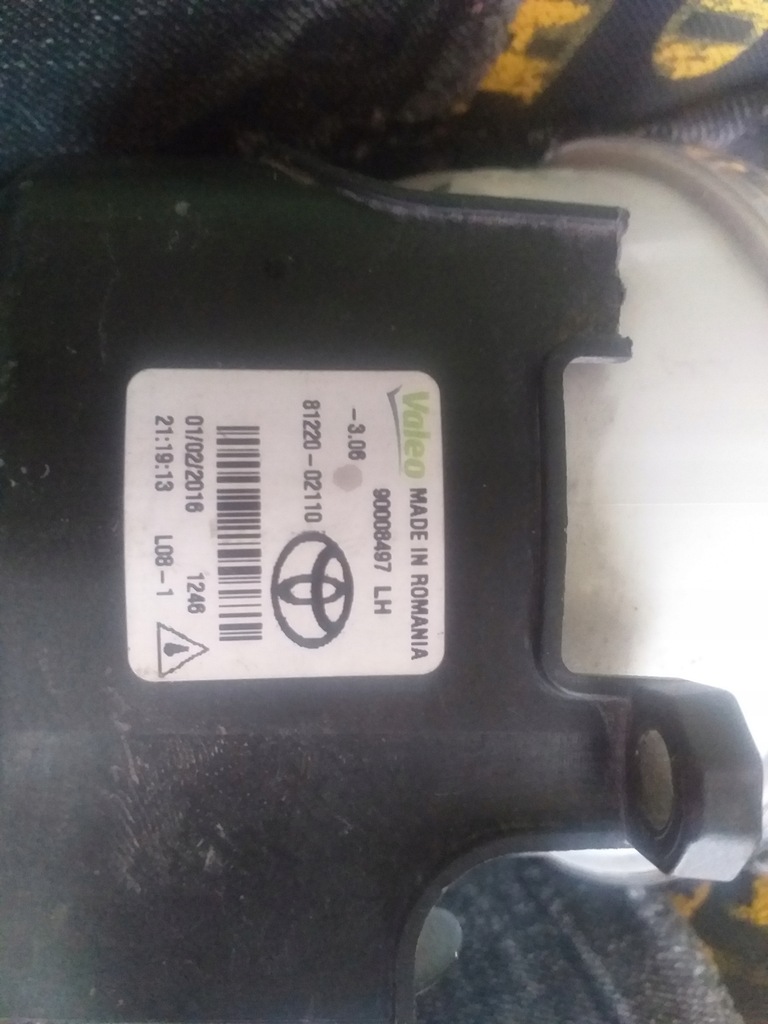 фото №6, Протитуманна фара лівий toyota yaris 15-19