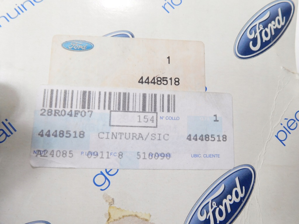 фото №6, Pas безпеки передній правий ford transit connect 02-09 оригінальний номер 4448518