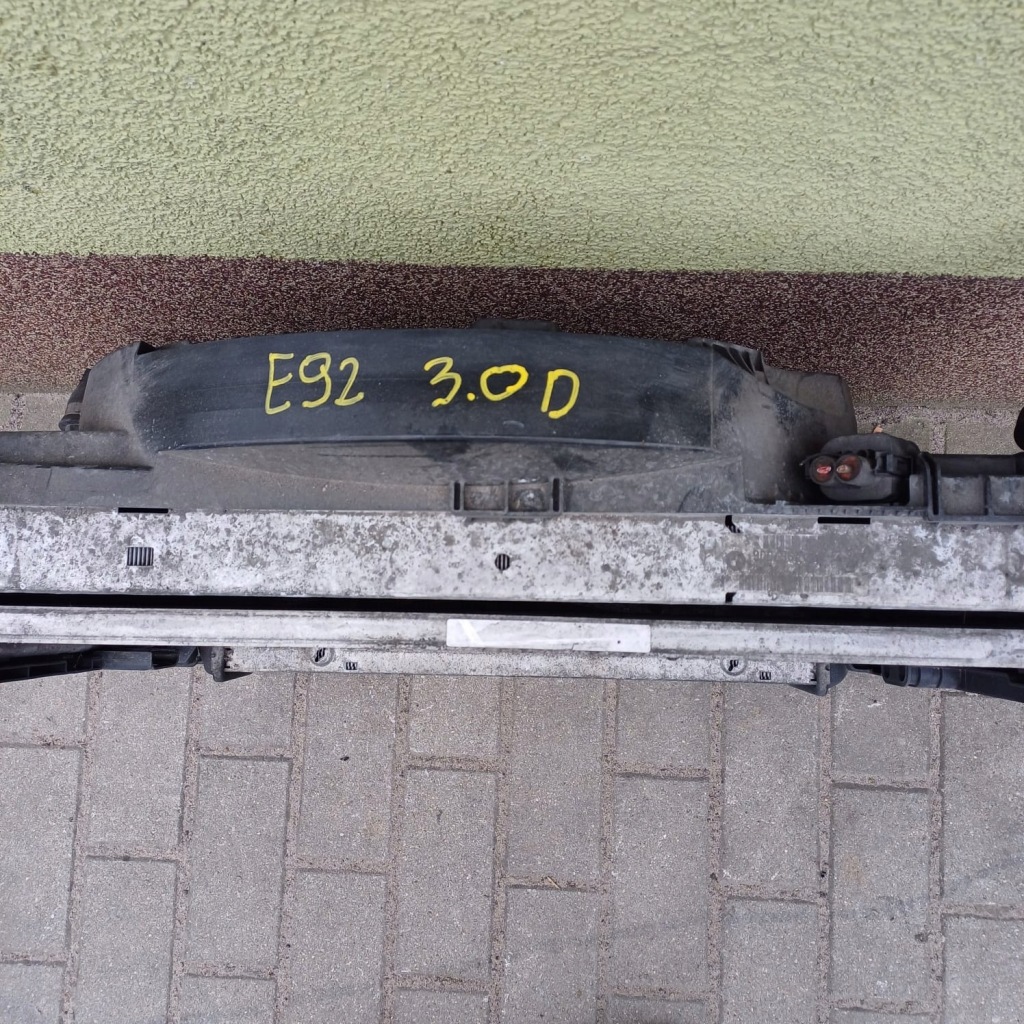 фото №5, Bmw e92 e93 lift 3.0d комплект радиатор вентилятор