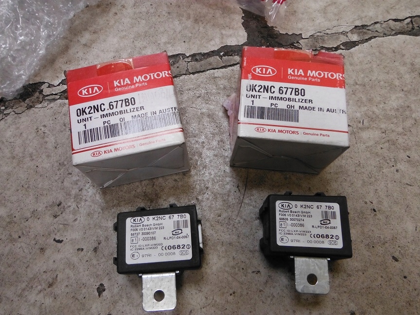 фото №1, Модуль иммобилайзер kia shuma, carens ii, sorento